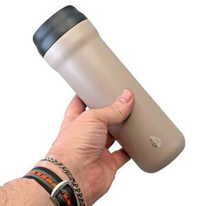 TAL Tan Stainless Steel 9" Tall Ranger Handleless Insulated Coffee Travel Mug